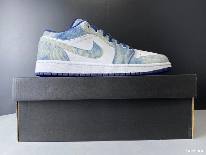 1 Jordan CZ8455-100 Air Washed Denim Low 0730